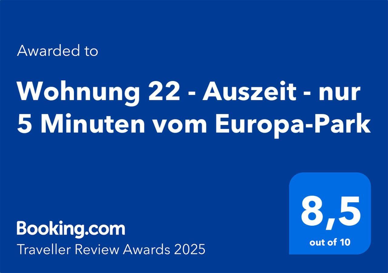 Wohnung 22 - Auszeit - Nur 5 Minuten Vom Europa-Park 卡伯尔-格拉芬豪森 外观 照片